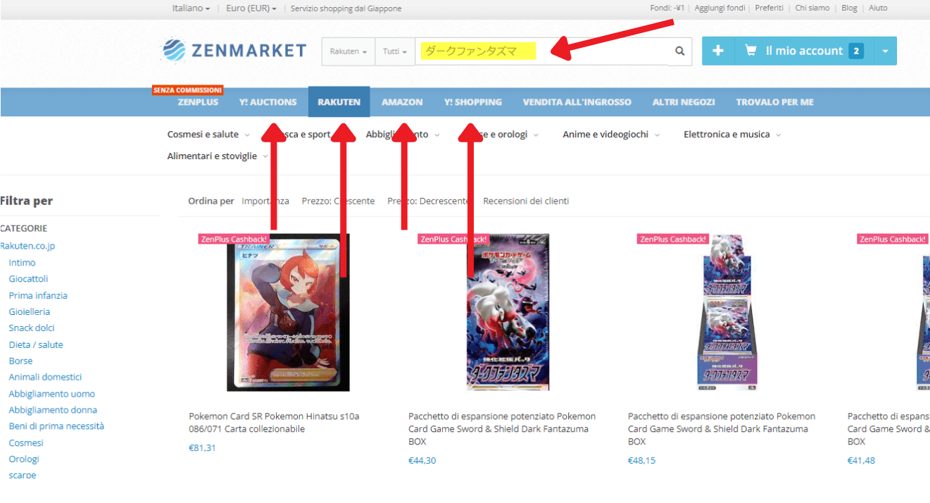 Come comprare carte collezionabili Pokémon dal Giappone con ZenMarket