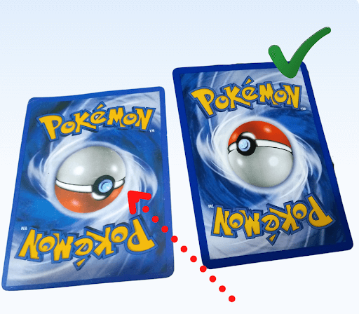 ด้านหลังการ์ดโปเกม่อน