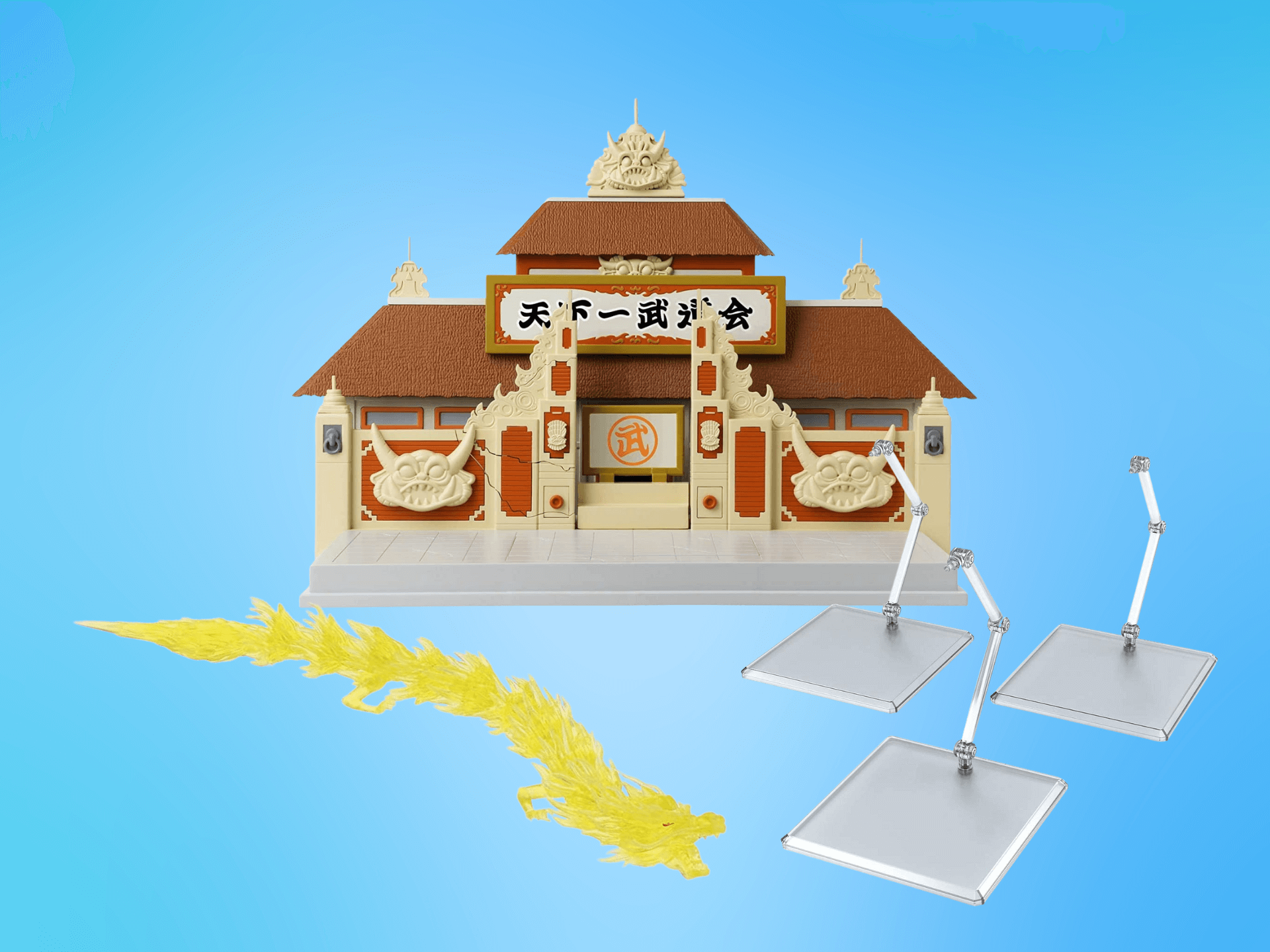 supporti e accessori figure dragon ball