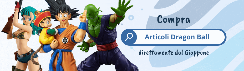 Compra articoli Dragon Ball direttamente dal Giappone con ZenMarket