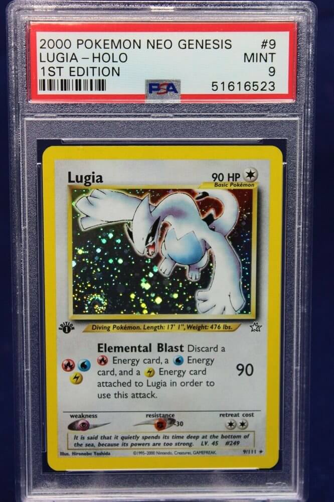 Pokemon Cards Lugia Neo Genesis 1st Edition Holographic