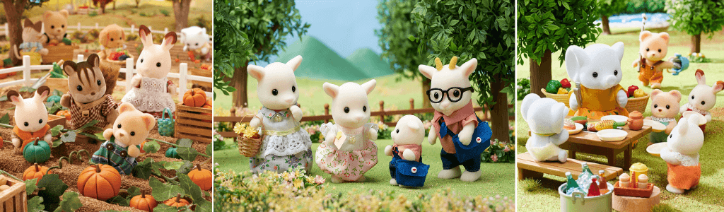peluches de sylvanian family
