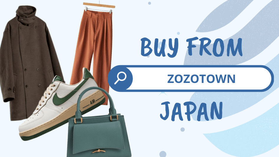 Buy goods from Zozotown Japan!