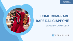 come comprare BAPE dal Giappone