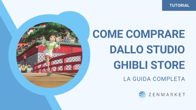 Come comprare dale negozio ufficiale dello studio ghibli