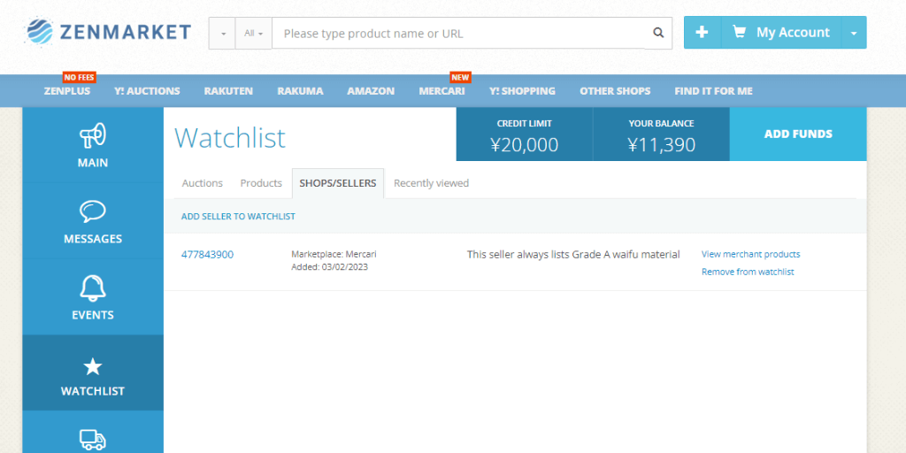 Shopping on Mercari Japan is easy with ZenMarket!
