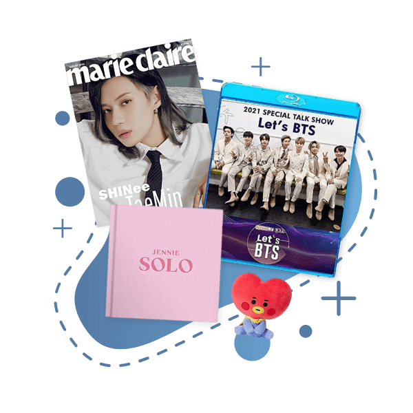 Prodotti K-POP dal Giappone