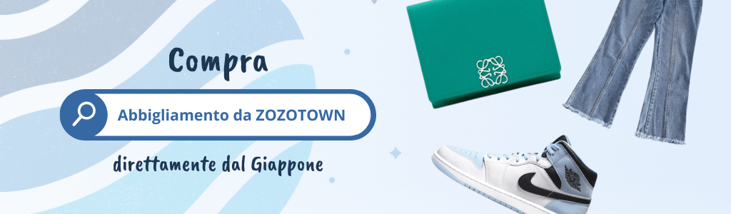 Compra abbigliamento dal Giappone da ZOZOTOWN con ZenMarket