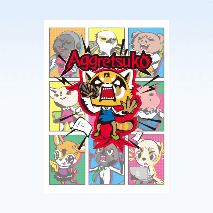 prodotti Aggretsuko