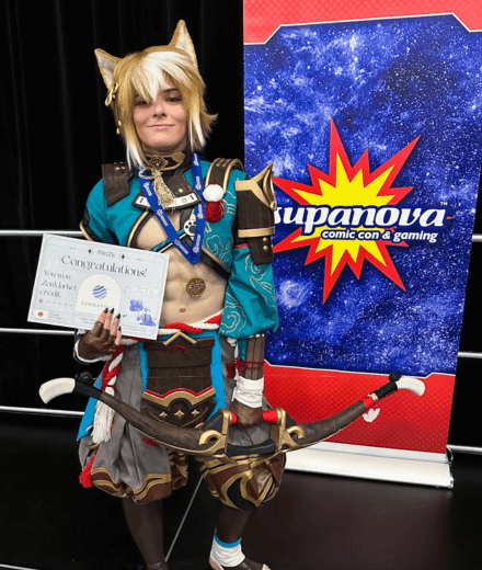 melbnova cosplay competition winner best in show zenmarket gorou genshin impact