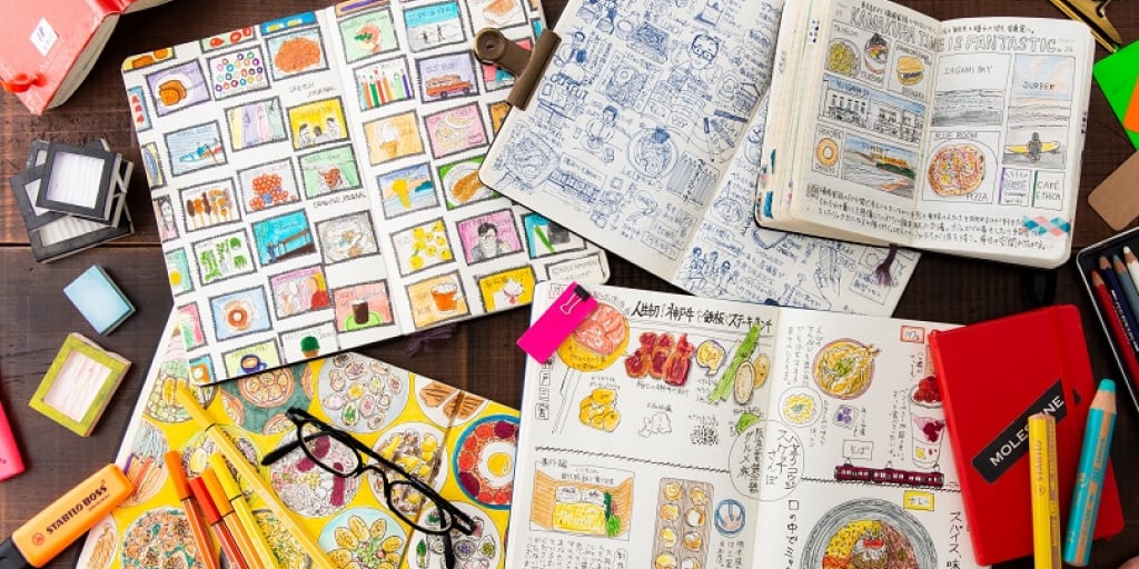 Sketchbook Zuan japonês