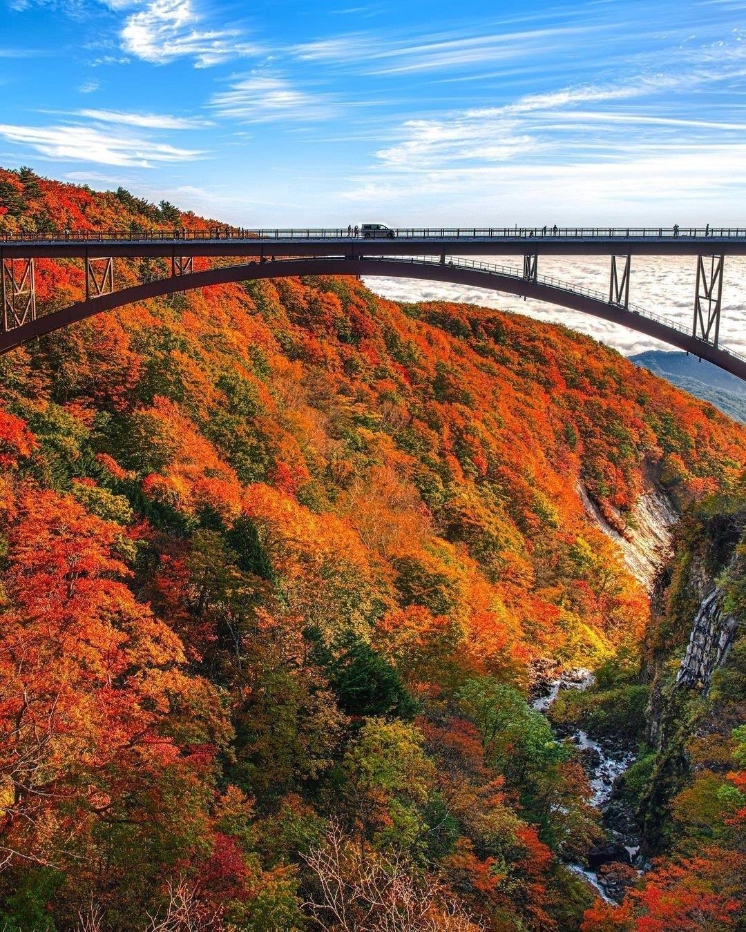 route panoramique Bandai-Azuma, Fukushima