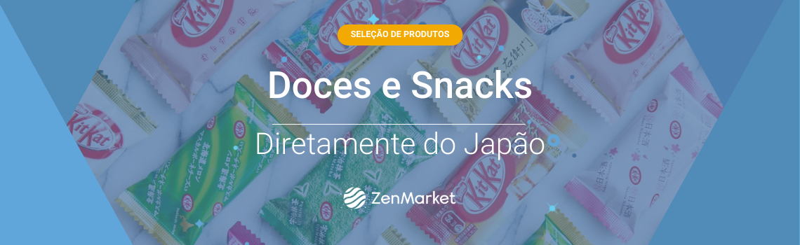 Compre Doces e Snacks Diretamente do Japão