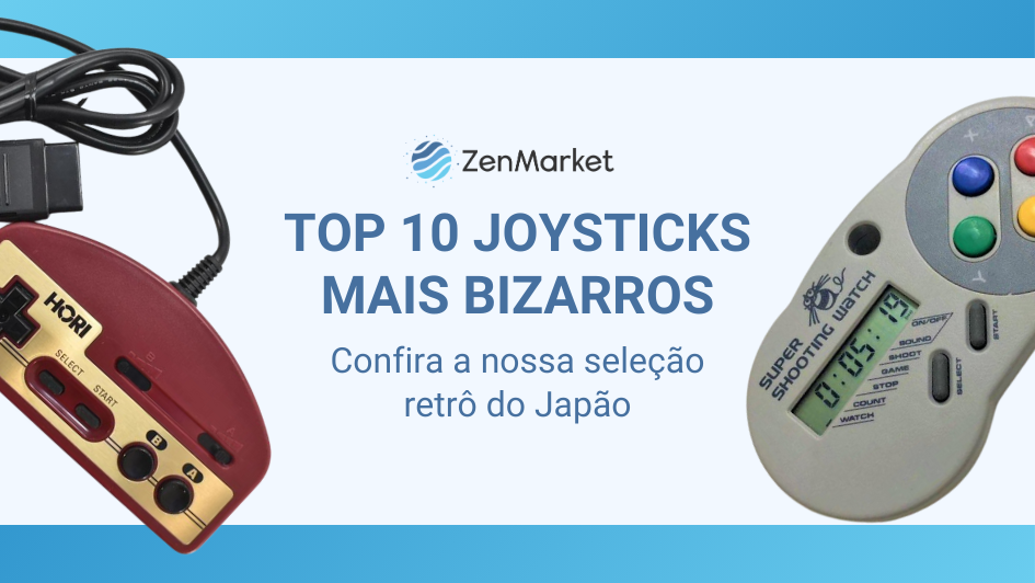 Top 10 Joysticks Mais Bizarros do Japão