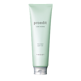 косметику Lebel из Японии Маска увлажняющая для волос линии PROEDIT HAIR TREATMENT SOFT FIT, 250 мл