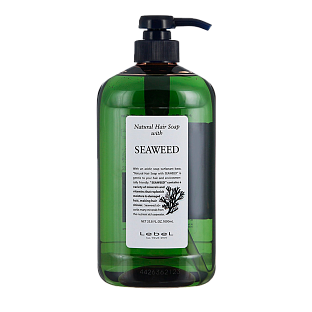 косметику Lebel из Японии Шампунь для волос SEAWEED, 1000 мл