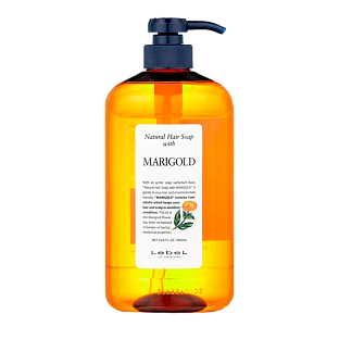 косметику Lebel из Японии Шампунь для волос MARIGOLD, 1000 мл