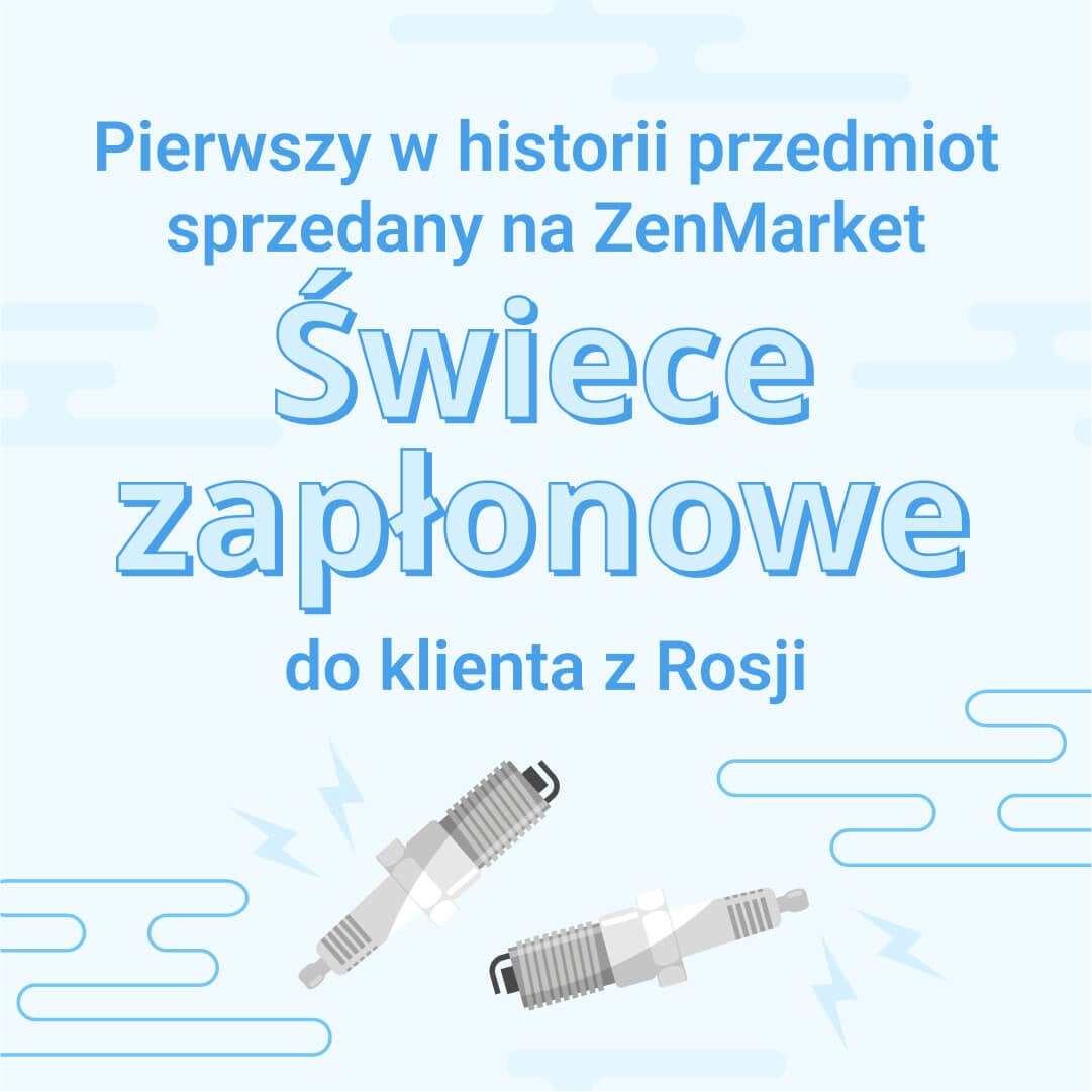 pierwszy produkt sprzedany przedmiot zenmarket
