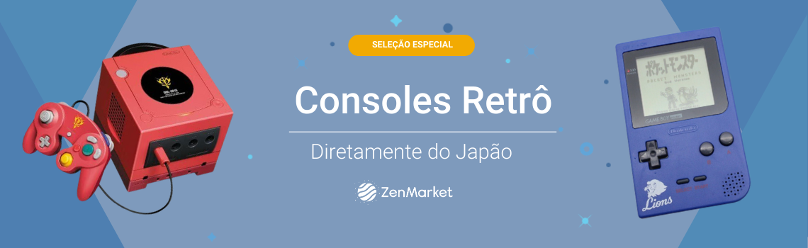 Compre Consoles e Jogos Retrô direto do Japão
